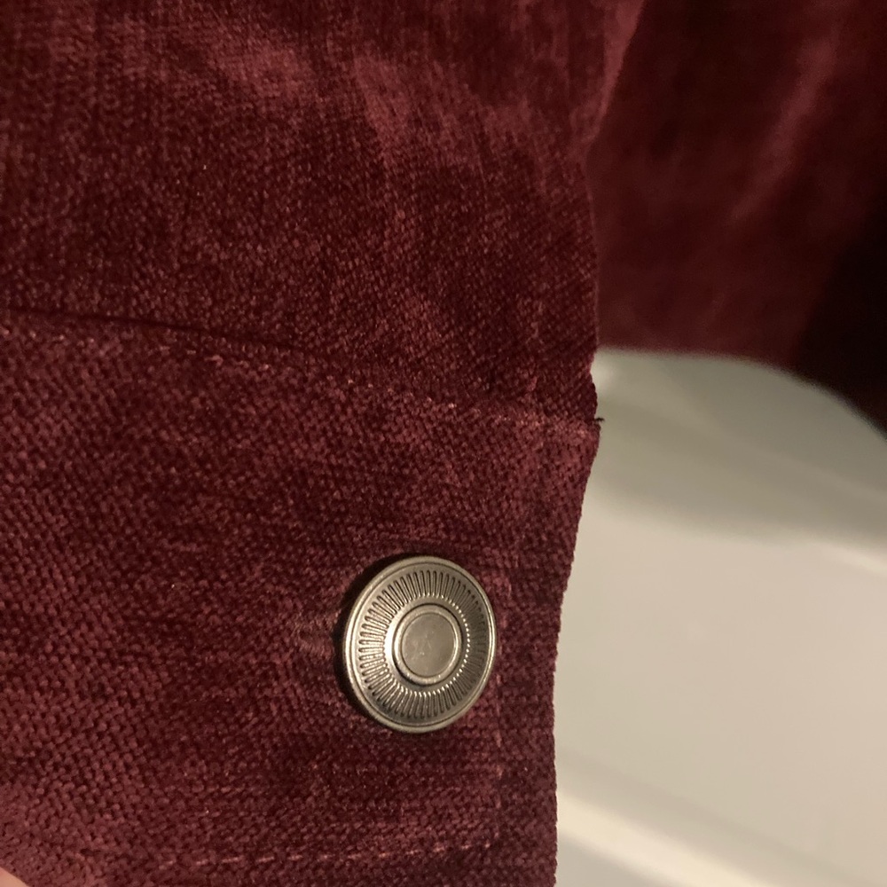 Christopher and Banks mahogany colored blazer jacket size X - Picture 4 of 4